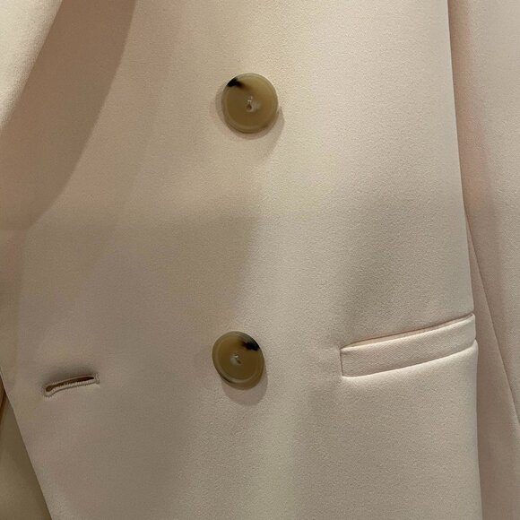 Vince Double-breasted Crepe Blazer (Size 0) - Picture 5 of 7
